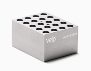 Alumínium blokk 20 db 1,5 ml-es mikrocsőhöz, well átmérő: 11,5 mm