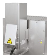 Ventilation chimney with fan