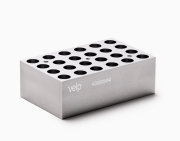 Alumínium blokk 24 db 16 mm-es csőhöz, KOI