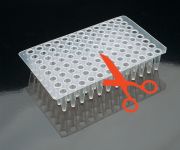 PCR natural plate, 96 well, PP, 10 pc/unit