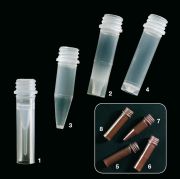 Menetes mikrocső, talpas, átlátszó, 2 ml, 1.000 db/csomag