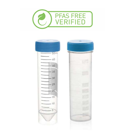 PFAS mentes centrifugacsövek