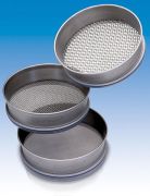 Analitikai szita, 1,25 mm. Magasság: 50 mm, átmérő: 200 mm