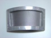 Sieve insert for SK-300, rm steel, trapezoidal holes: 0.25 mm
