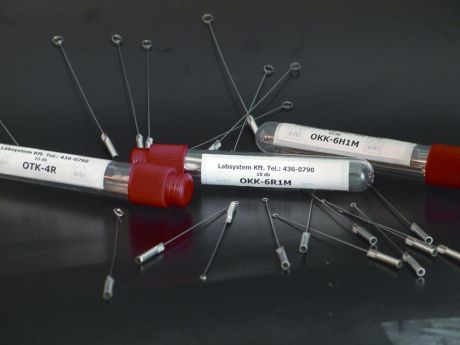 Rédey-type loop made of constantan wire with a diameter of 0.4 mm
