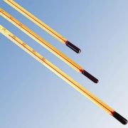 Laboratory thermometer with red filling, fine division (precision)