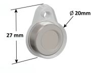 iBee 22T vízálló hőmérséklet adatrögzítő gomb, 0/+125°C ±0,5°C, 8196 mérőpont