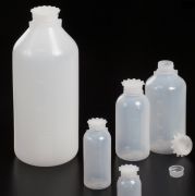 Folyadék flakon, szűknyakú, kupakkal, 1.000 ml