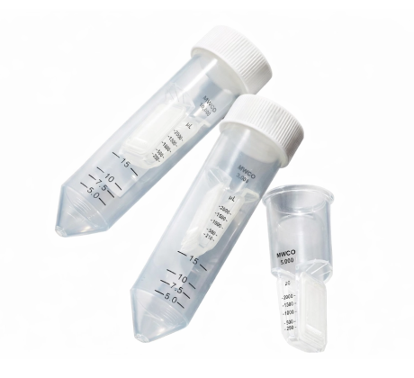 Centrifugal filters with screw cap