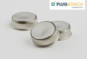 Plug & Track temperature and humidity data logger buttons