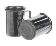 Beaker with rim, spout and handle, 18/10, steel, 3000ml