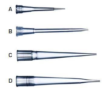 BIOHIT Optifit pipettahegyek (szűrõ nélküli) 0,1 – 350 μl
