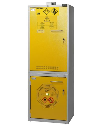 SAFETYBOX combined chemical storage cabinets