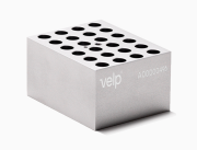 Alumínium blokk 24 db 10 mm-es csőhöz