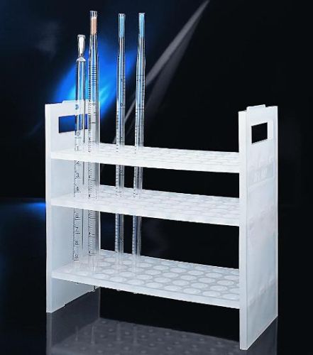 Pipettaállvány, szögletes, natúr színű
