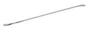 Dupla spatula, hajlított, lekerített véggel, spatula szélesség: 12 mm, teljes hossz: 210