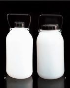 Heavy-walled carboy bottle, wide neck, 5L