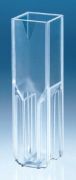 UV-Cuvette félmikro, UV-VIS, 1,5 - 3 ml töltési térfogat, 100 darab