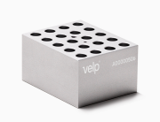 Alumínium blokk 20 db 1,5 ml-es mikrocsőhöz, well átmérő: 10,9 mm