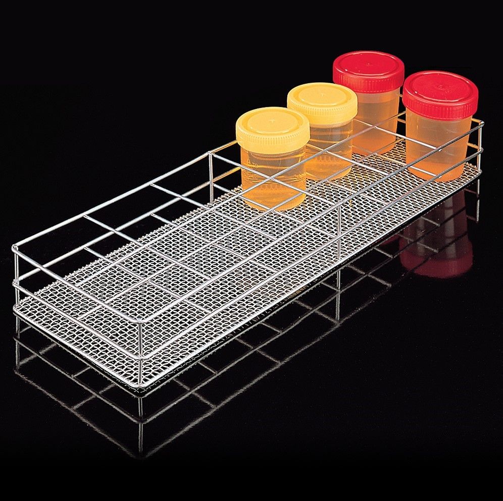 Stand for sample containers, wire mesh - Laboreszköz katalógus