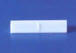Mágneses keverőbot, háromszögletes, bordázattal, 25 x 8 mm
