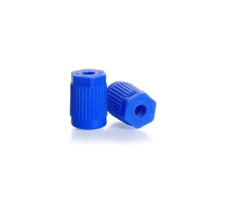 Threaded cap for tube