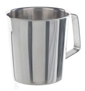 Measuring jug 18/10 steel, conical shape, 0,5 l