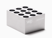 Alumínium blokk 12 db 15/16 mm-es csőhöz