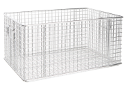 Wire basket with handles, 600 x 400 x 300 mm, 20 mm mesh spacing