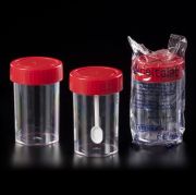 Mintatartó edény, PS, 60 ml, PS, steril, 750 db/csomag
