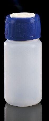 Sample container 60 ml, with screw cap, HPDE material