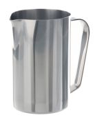 Measuring jug 18/10 steel, conical shape, 2 l