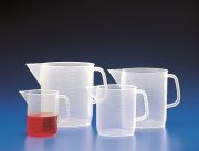 Measuring jugs, short form, 500 ml, moulded-in graduations
