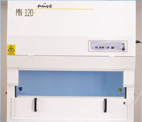 NÜVE cabinet with UV lamp enclosure
