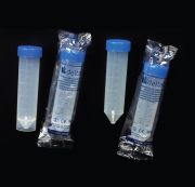 Centrifugacső, Eurotubo, kúpos aljú, 50 ml, steril, 20db/cs, 500 db/doboz