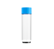 XXLX6000 6 ml cryotube with external thread, bottom 2D &  HR code, blue cap, aseptic, bulk, 240 pc / case