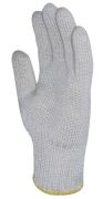 Cut-proof, knitted gloves, Abralon, thick, size 9, 1 pair