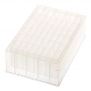 48 helyes mély üregű plate, kezeletlen, 4,6 ml, PP, szögletes lyuk, U - alj,  25 db / csomag