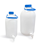 Folyadékballon, csappal, 5 liter, magasság: 345 mm, átmérő: 165 mm