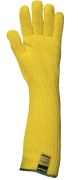 Heat- and cut-proof sfety gloves, Kevlar, 45 cm long, size 10, 1 pair