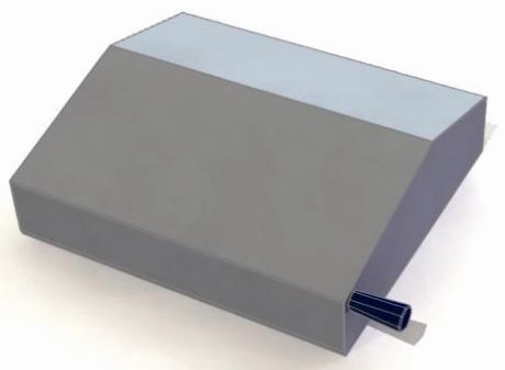 Convex lid to prevent evaporation