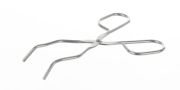 Crucible tong 18/10 steel, electr. polished, L=160mm