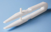 PTFE Tweezers / Forceps, Rigid Square, 200 mm