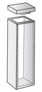 !!!S/G/10 típusú üvegküvetta, 10 mm-es optikai úthosszal, fedéllel, 1 pár