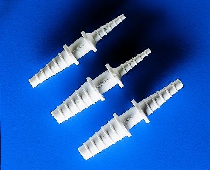 Tarpered connectors, straight and "Y", white