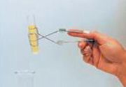 Nickel-plated steel test tube clamp