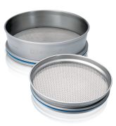 Analitikai szita, 106 µm, Magasság: 50 mm, átmérő.: 200 mm.