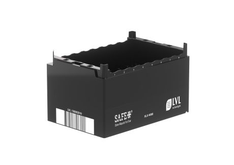 Üres rack XLX4000 csövekhez