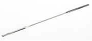 Mikro Scoop 18/10 steel, half-rounded, LxW=150x4mm