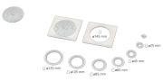 Flat cover with concentric rings for WNB/ONE 7 water bath